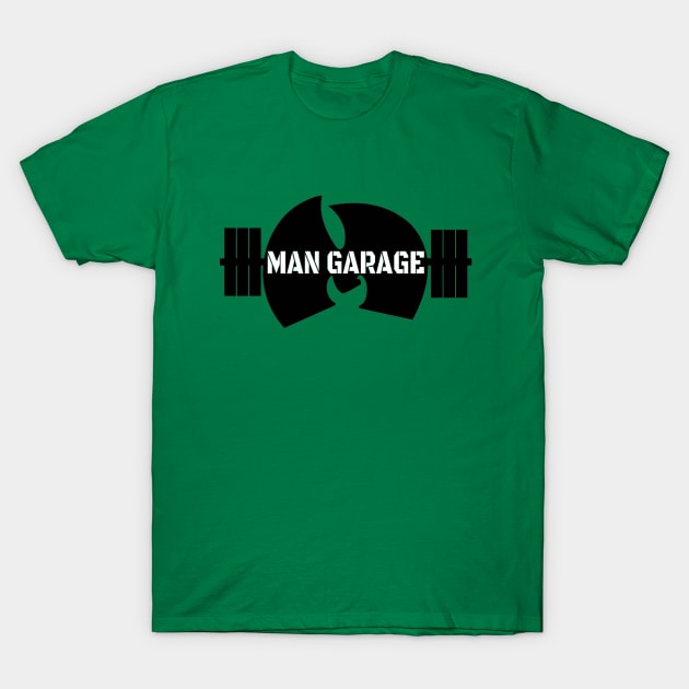 Man Garage T-Shirt by vianasix